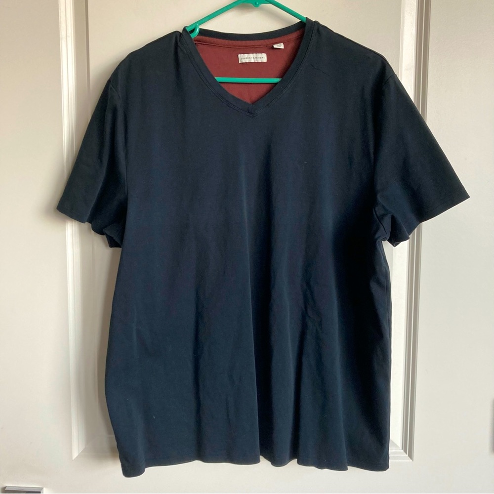 Black Singer + Sargent Short Sleeve T-shirt